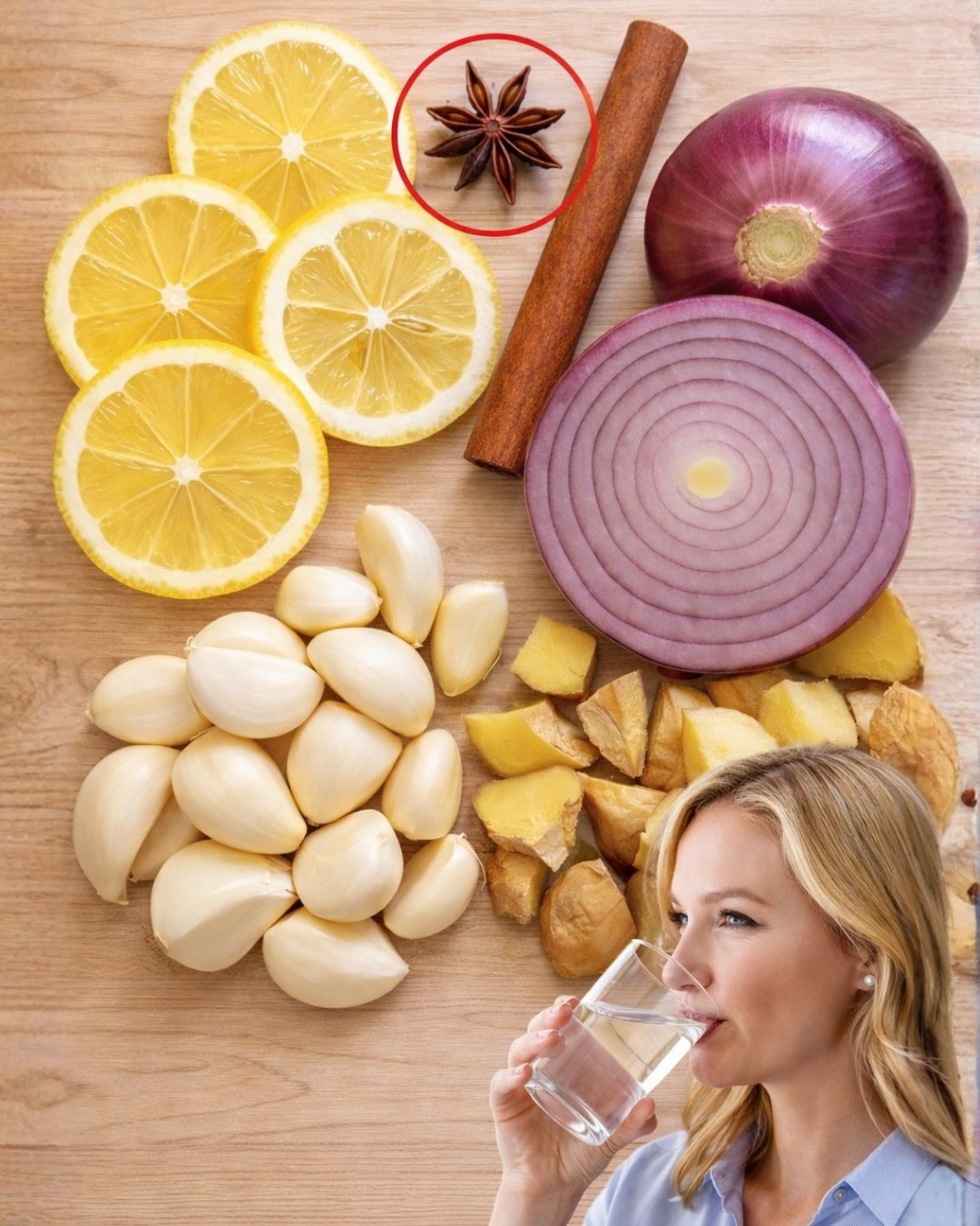How to Prepare a Homemade Herbal Infusion Using Cinnamon, Cloves, Garlic, Ginger, Lemon, and Onion